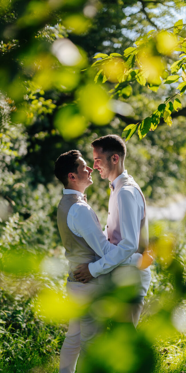Brautpaar Couple Shooting in der Natur
