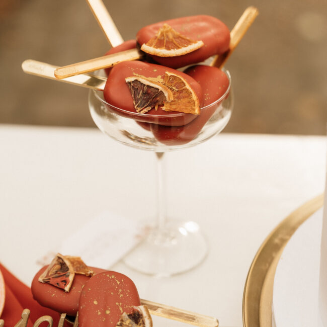 herbstlicher sweet table bei Hochzeit